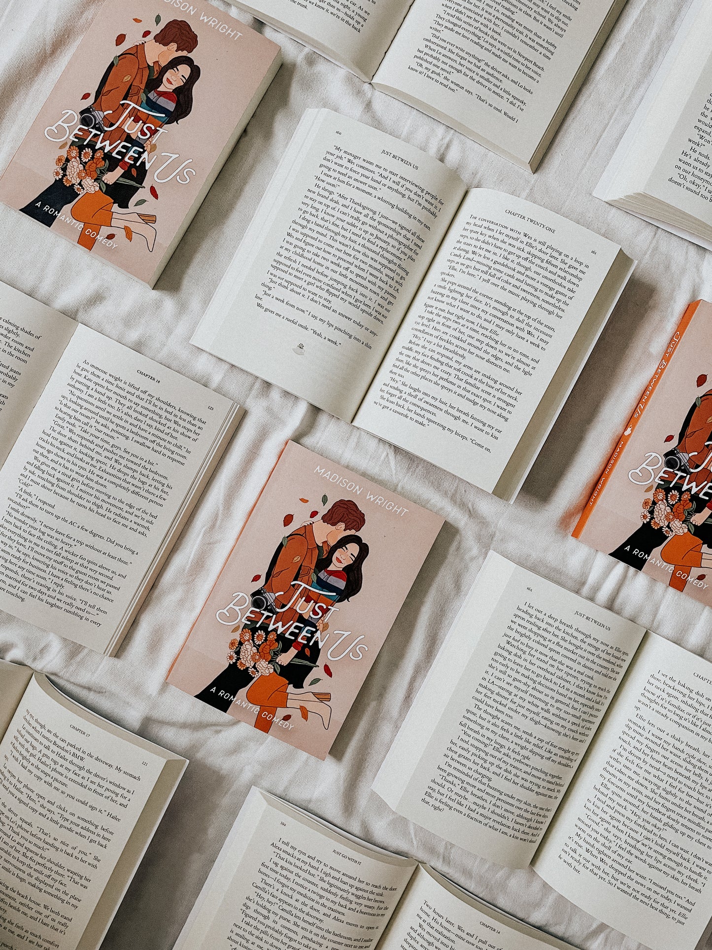 *SIGNED* JUST BETWEEN US (with goodies)